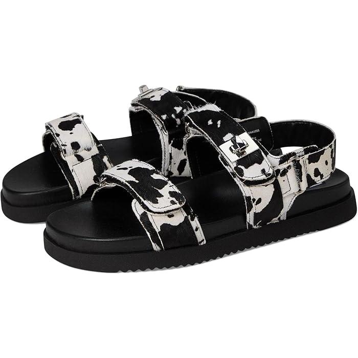 (取寄) スティーブマデン レディース モナ Steve Madden women Mona Black/White STEVE MADDEN（スティーブ・マデン） P最大17倍1/1限定 (取寄