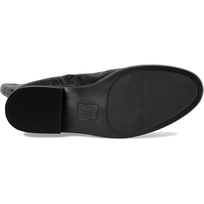 (取寄) ナチュラライザー レディース エクストラ ワイド カーフ ブーツ Naturalizer women Naturalizer Rena2 Extra Wide Calf Boots Black Leather Naturalizer（ナチュラライザー） (取寄) レディース エクストラ