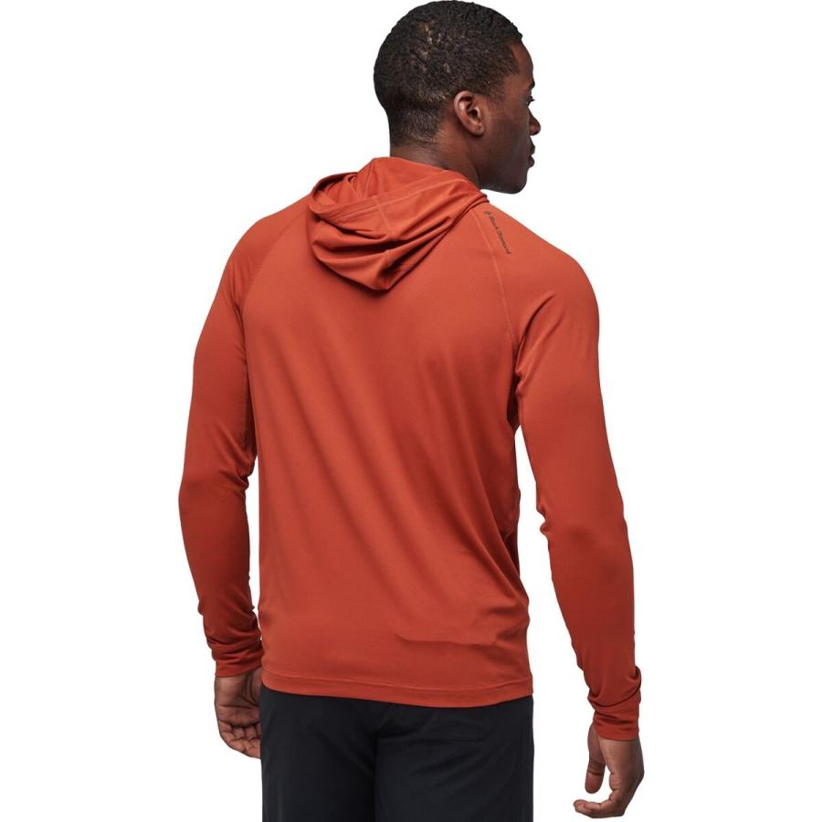 (取寄) ブラックダイヤモンド メンズ アルペングロー フーデット シャツ - メンズ  men Alpenglow Hooded Shirt - Men's Creek Blue 取寄) ブラックダイヤモンド メンズ アルペングロー フーデット シャツ