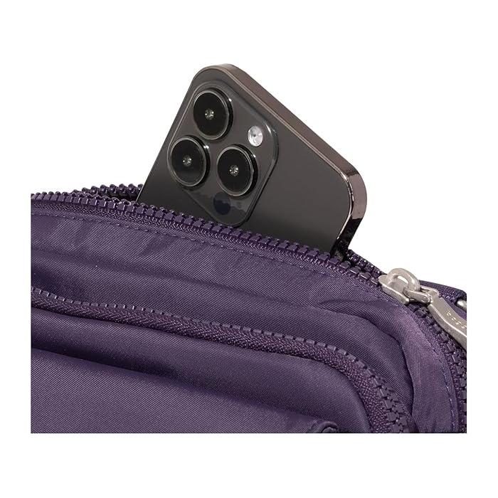 (取寄) バッガリーニ レディース モダン ダブル ジップ クロスボディ Baggallini women Modern Double Zip Crossbody French Navy Twill baggallini（バッガリーニ） P最大17倍1/1限定 (取寄) レディース