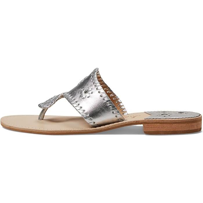 【美品】JackRogers ジャックロジャース サンダル シルバー 楽天市場】JACK ROGERS ジャックロジャース（サンダル