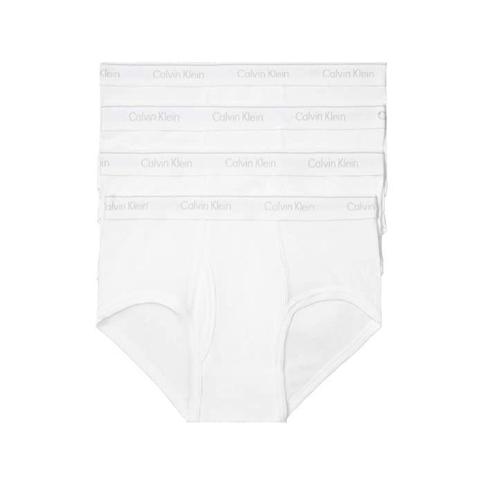(取寄)カルバンクライン アンダーウェア メンズ コットン クラシックス ブリーフ Calvin Klein Underwear Men's Cotton Classics 4-pack Brief White｜jetrag｜02