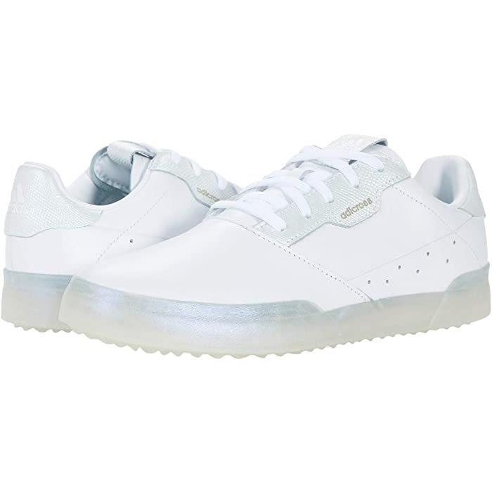 ゴルフシューズ(女性用) ホワイト/グレー adidas（アディダス） ゴルフシューズ レディース スパイクレス 白