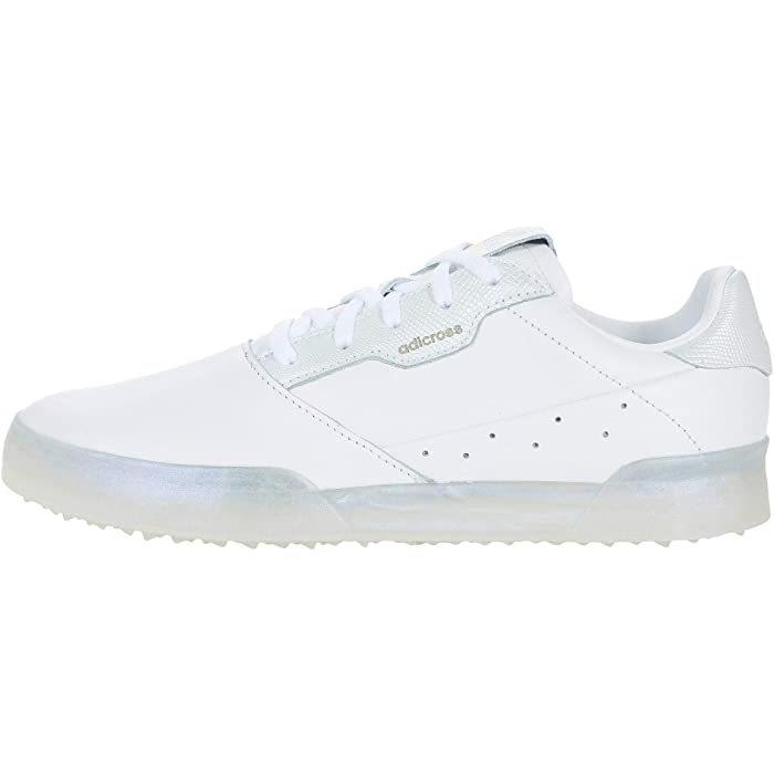 ゴルフシューズ(女性用) ホワイト/グレー adidas（アディダス） ゴルフシューズ レディース スパイクレス 白