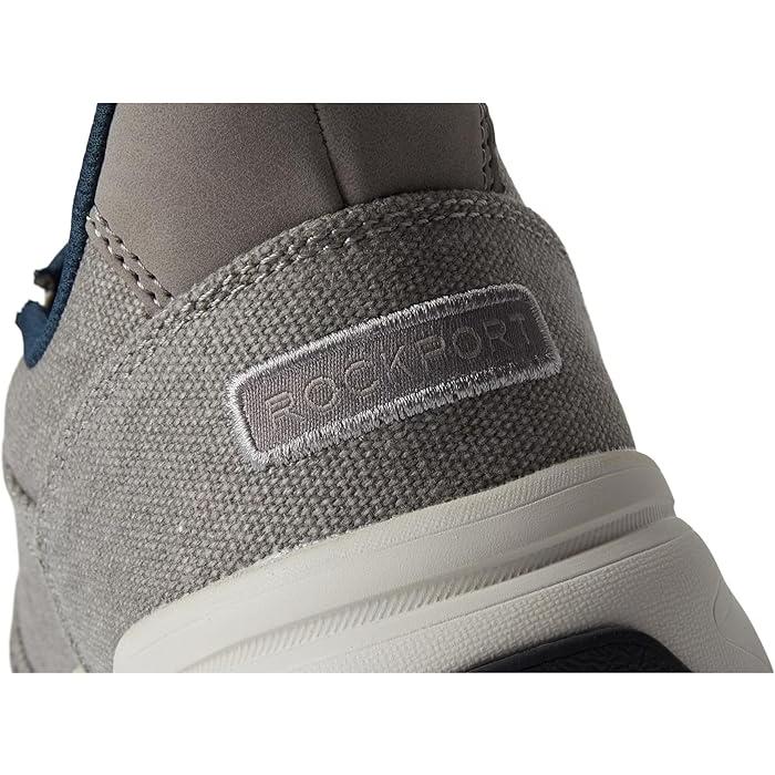 (取寄) ロックポート メンズ リース Rockport men Reece Grey Canvas ROCKPORT（ロックポート） (取寄) メンズ リース Rockport men Reece