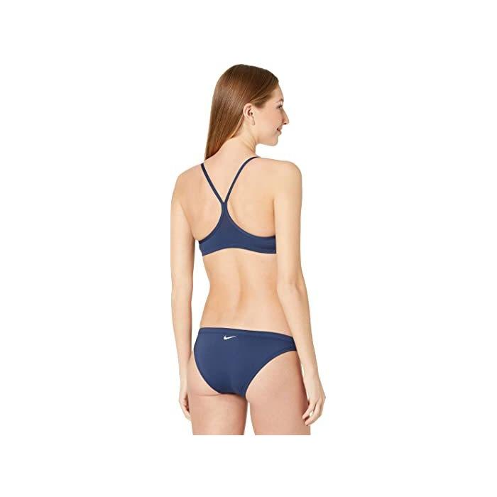 在庫有 取寄 ナイキ エッセンシャル レイサーバック ビキニ セット Nike Essential Racerback Bikini Set Midnight Navy 特売 Www Ladislexia Net