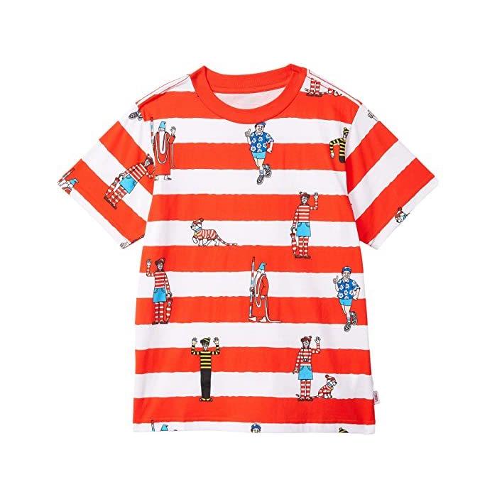 人気no 1 本体 バンズ Tシャツ キッズ 半袖 ウォーリーをさがせ 赤 白 子供 派手 キャラクター 大きいサイズ X ウェアズ ウォルド ティー Vans Boy S Kids X Where 年最新海外 Turningheadskennel Com