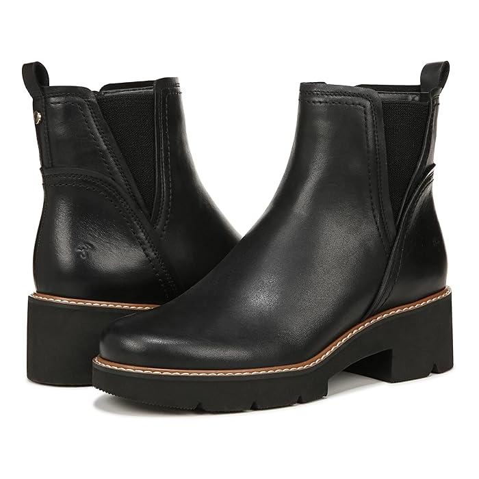 (取寄) ナチュラライザー レディース ダリー-ブーティ ウォターリペラント Naturalizer women Darry-Bootie Water-Repellent Black Leather Naturalizer（ナチュラライザー） P最大17倍1/1限定 (取寄) レディース