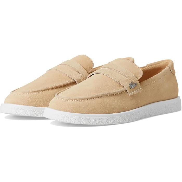 (取寄) ラコステ メンズ コシェ ローファーズ Lacoste men Cochet Loafers Black/White LACOSTE（ラコステ） (取寄) メンズ コシェ ローファーズ Lacoste men