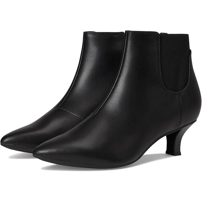 (取寄) クラークス レディース エリン Clarks women Kepley Erin Black Leather 1 Clarks（クラークス） (取寄) レディース エリン Clarks women Kepley