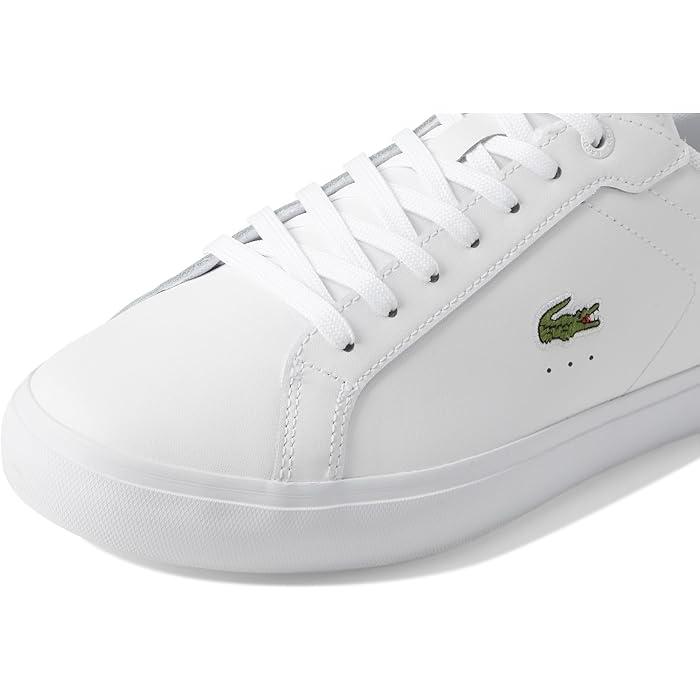 (取寄) ラコステ メンズ パワーコート スニーカー Lacoste men Powercourt Sneakers White/Dark Green LACOSTE（ラコステ） (取寄) メンズ パワーコート スニーカー Lacoste