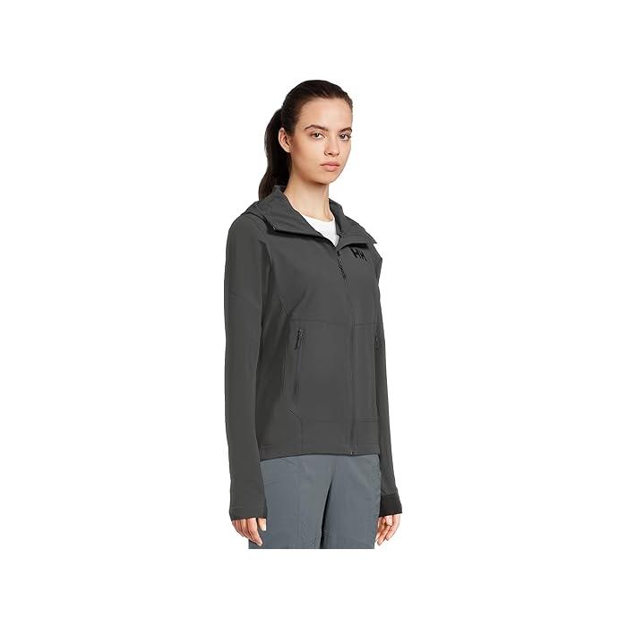 (取寄) ヘリーハンセン レディース ブレイズ ソフトシェル フード Helly Hansen women Blaze Softshell Hood Ebony HELLY HANSEN（ヘリーハンセン） (取寄) レディース ブレイズ ソフト