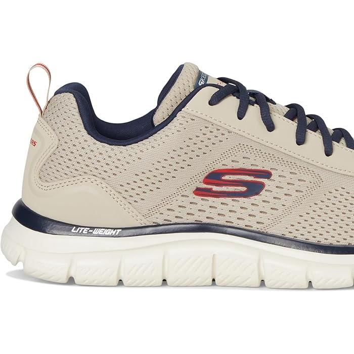 (取寄) スケッチャーズ メンズ トラック SKECHERS men Track Leshur Taupe/Navy SKECHERS（スケッチャーズ） (取寄) メンズ トラック SKECHERS men