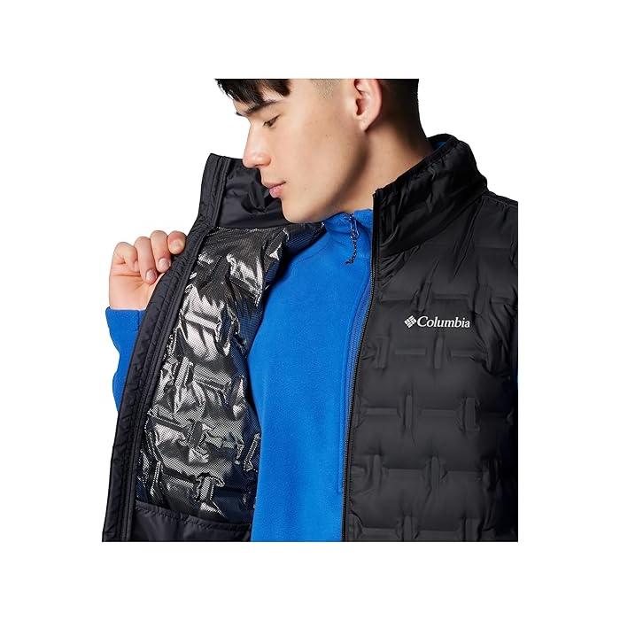 (取寄) コロンビア メンズ デルタ リッジ リ ダウン ベスト Columbia men Columbia Delta Ridge II Down Vest Black Columbia（コロンビア） (取寄) メンズ デルタ リッジ リ ダウン