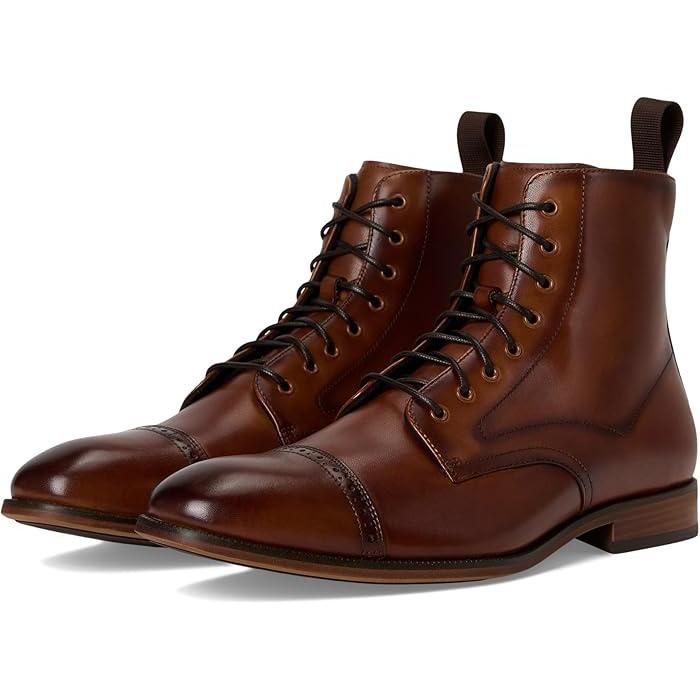 (取寄) ステイシー アダムス メンズ ヘンリー キャップ トゥ レースアップ ブート Stacy Adams men Henry Cap Toe Lace-Up Boot Black P最大17倍1/1限定 (取寄) ステイシー アダムス メンズ ヘンリー