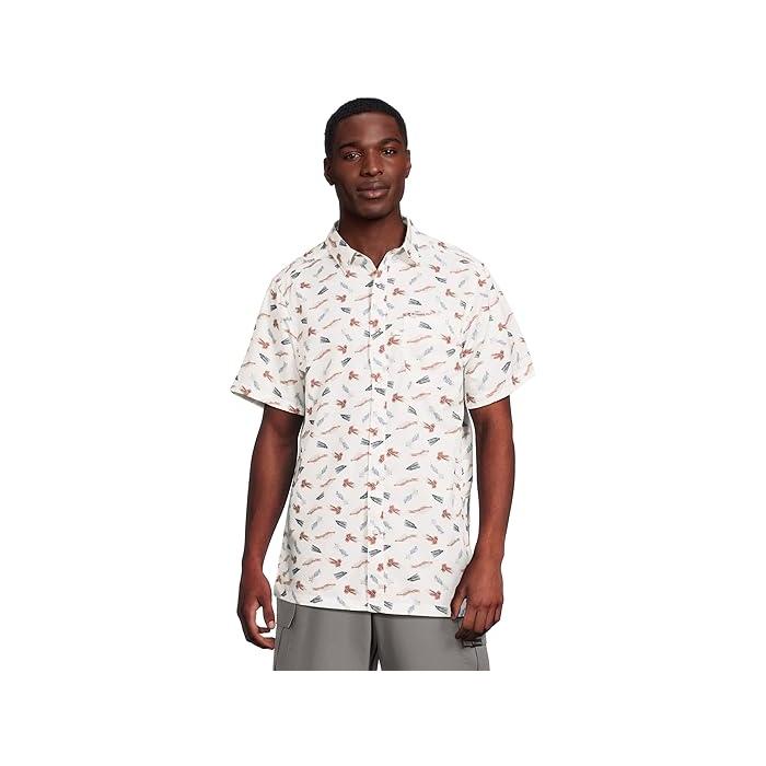 (取寄) コロンビア メンズ スーパー スラック タイド キャンプ シャツ Columbia men Super Slack Tide Camp Shirt White Fly Pride Columbia（コロンビア） P最大17倍1/1限定 (取寄) メンズ スーパー