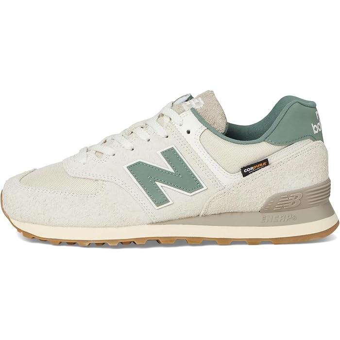 (取寄) ニューバランス クラシックス U574v1 New Balance Classics U574v1 Calcium/New Spruce New Balance（ニューバランス） (取寄) スニーカー クラシック U574v1