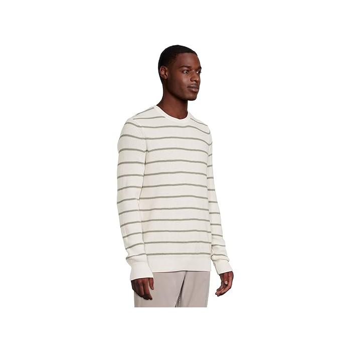 (取寄) ファリティ メンズ サンウォッシュド クルーネック セーター Faherty men Sunwashed Crewneck Sweater White Sage Stripe Faherty Beach Stripe Sweater - Men's - Men (取寄) ファリティ