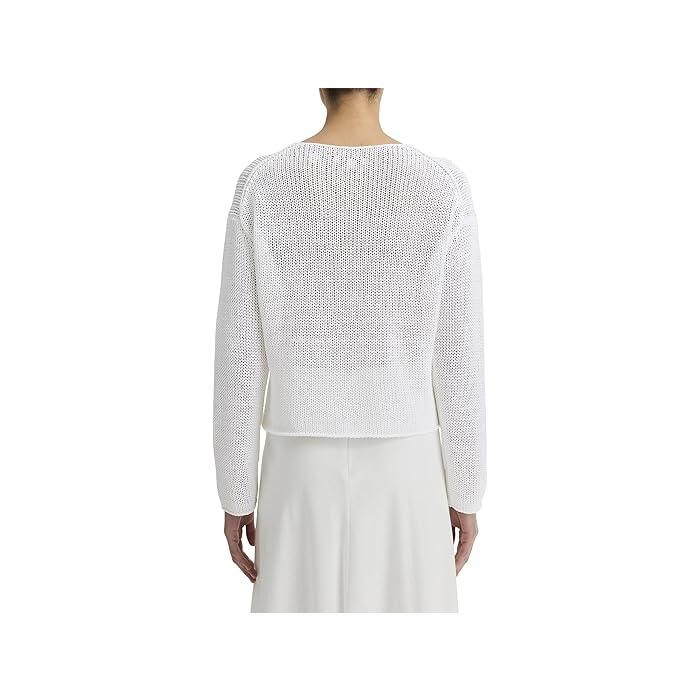 (取寄) ヴィンス レディース コーテッド コットン プルオーバー Vince women Coated Cotton Pullover Optic White VINCE（ヴィンス） P最大17倍1/1限定 (取寄) レディース コーテッド