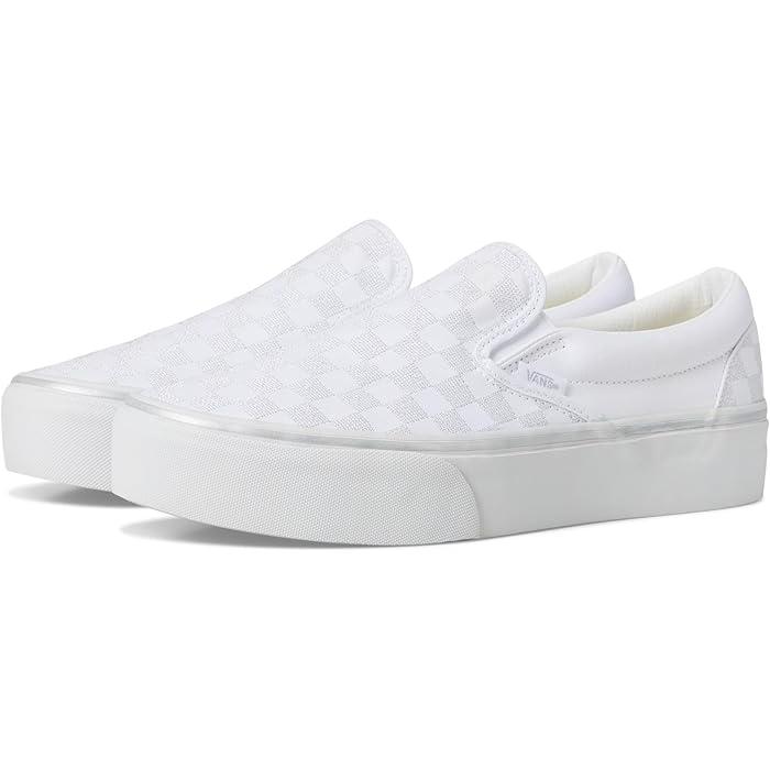 (取寄) バンズ クラシック スリッポン プラットフォーム Vans Classic Slip-On Platform llic Checkrbrd Gold VANS（ヴァンズ） P最大17倍1/1限定 (取寄) バンズ クラシック