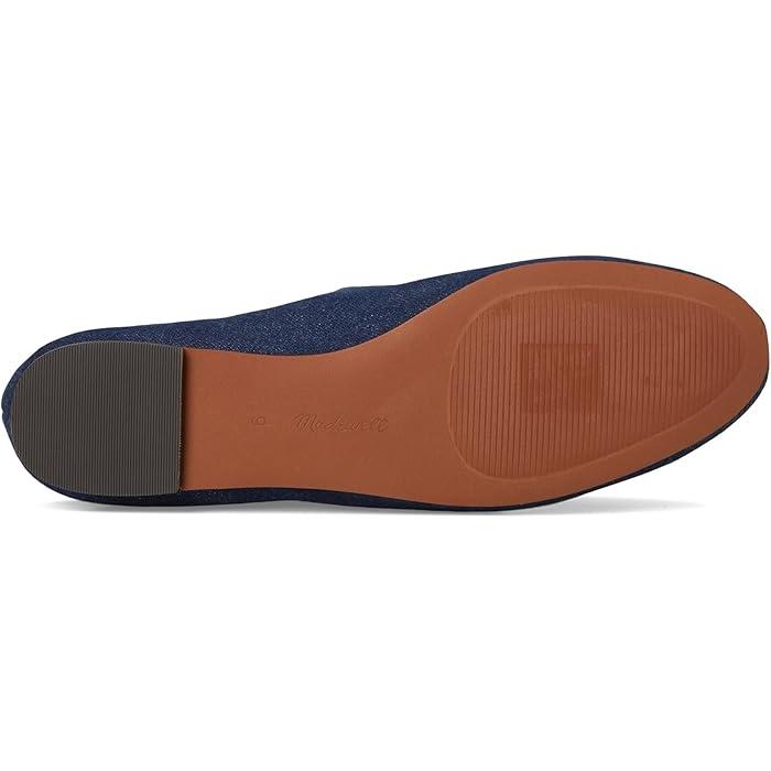 (取寄) メイドウェル レディース ヘラ グロメット メアリー ジーン フラッツ Madewell women Hera Grommet Mary Jane Flat Dark Denim Multi madewell (取寄) メイドウェル レディース ヘラ グロメット メアリー