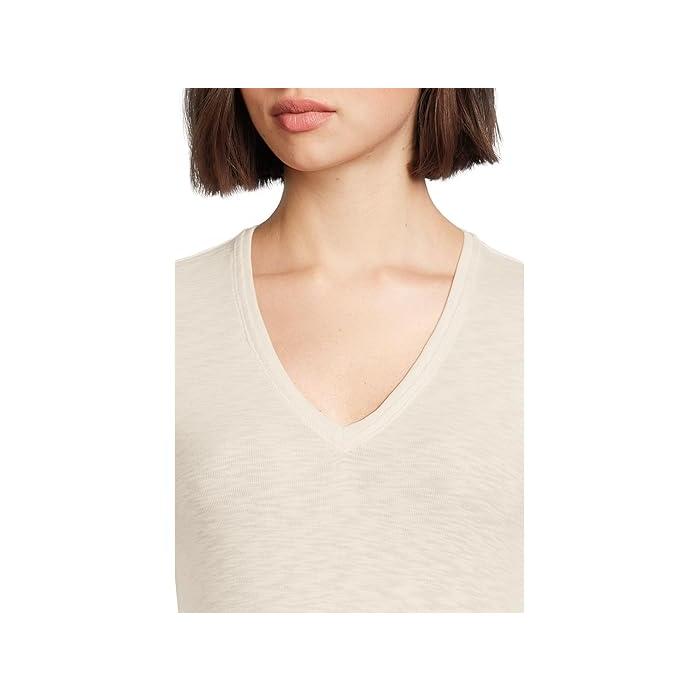 (取寄) リラ P レディース ロング スリーブ クロスド V-ネック セーター Lilla P women Long Sleeve Crossed V-Neck Sweater Black Women's Knits and Sweaters | Comfortable Cotton Sweaters for Women