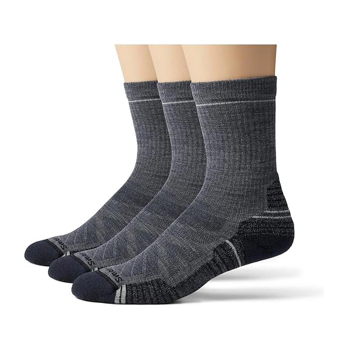 (取寄) スマートウール メンズ ハイク ライト クッション クルー ソックス 3-パック Smartwool men Smartwool Hike Light Cushion Crew Socks 3-Pack Medium Gray スマートウール (取寄) メンズ ハイク ライト クッション クルー