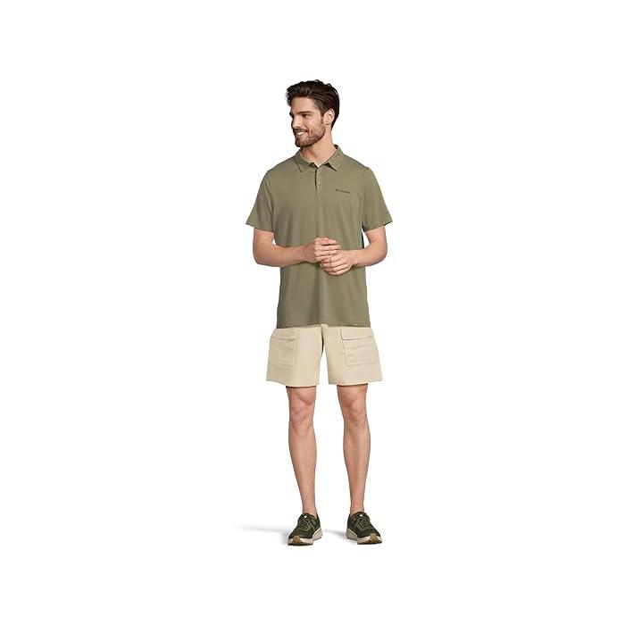 (取寄) コロンビア メンズ テック トレイル ユーティリティ ポロ Columbia men Tech Trail Utility Polo Stone Green Columbia（コロンビア） P最大17倍1/1限定 (取寄) メンズ テック