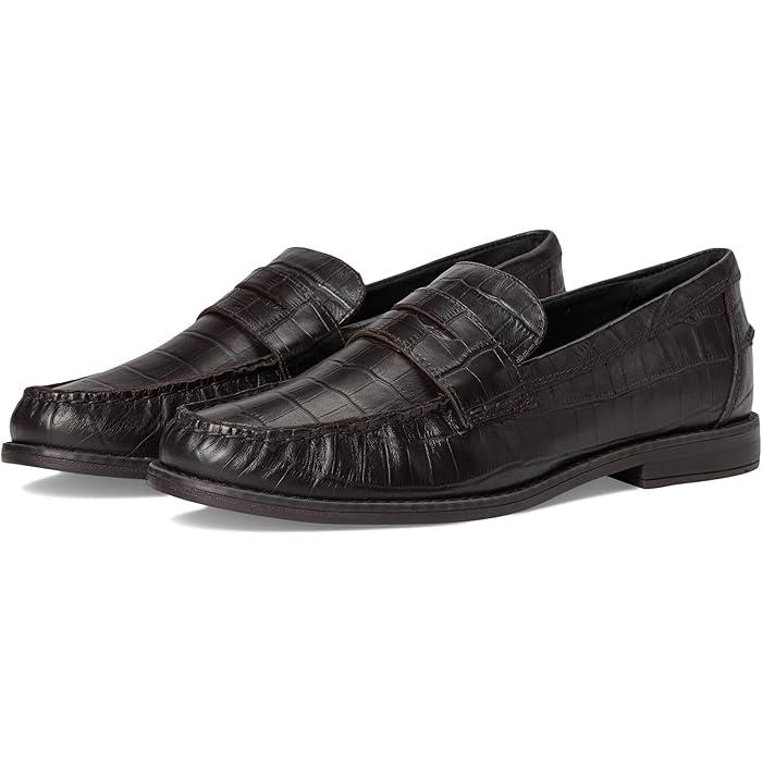 (取寄) ロックポート レディース  Rockport women Weslin Dark Brown Croco Leather ROCKPORT（ロックポート） (取寄) レディース Rockport women Weslin