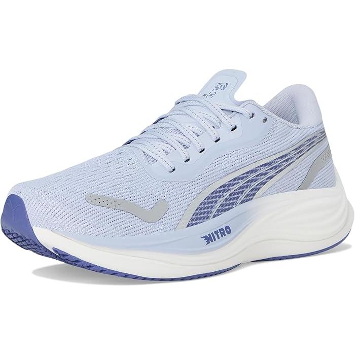 (取寄) プーマ レディース ヴェロシティ ニトロ 3 ランニング シューズ PUMA women Velocity Nitro 3 Running Shoes Cool Weather/Blue Crystal PUMA（プーマ） (取寄) レディース ヴェロシティ ニトロ 3 ランニング