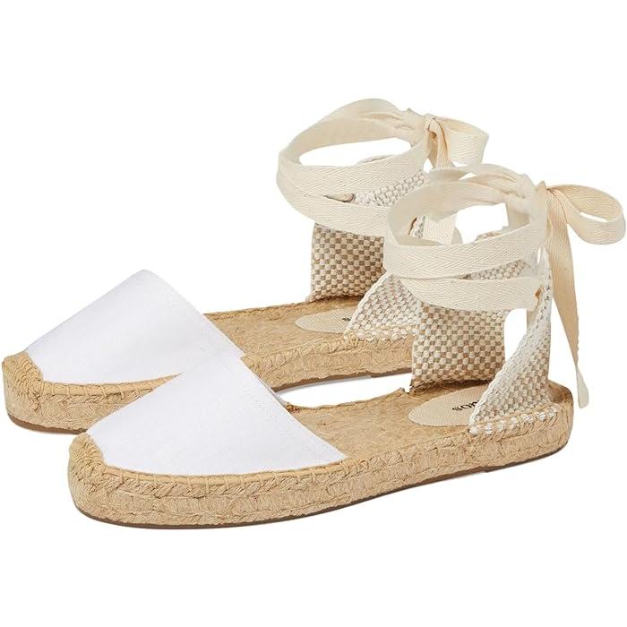 (取寄) ソルドス レディース ローレン レース アップ エスパドリーユ Soludos women Soludos Lauren Lace Up Espadrille White SOLUDOS（ソルドス） (取寄) レディース ローレン レース アップ