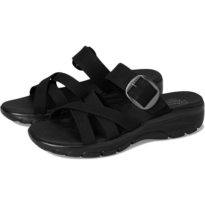 (取寄) スケッチャーズ レディース イージー ゴーイング - パーフェクト カンパニー SKECHERS women Easy Going - Perfect Company Black/Black SKECHERS（スケッチャーズ） (取寄) スニーカー レディース イージー