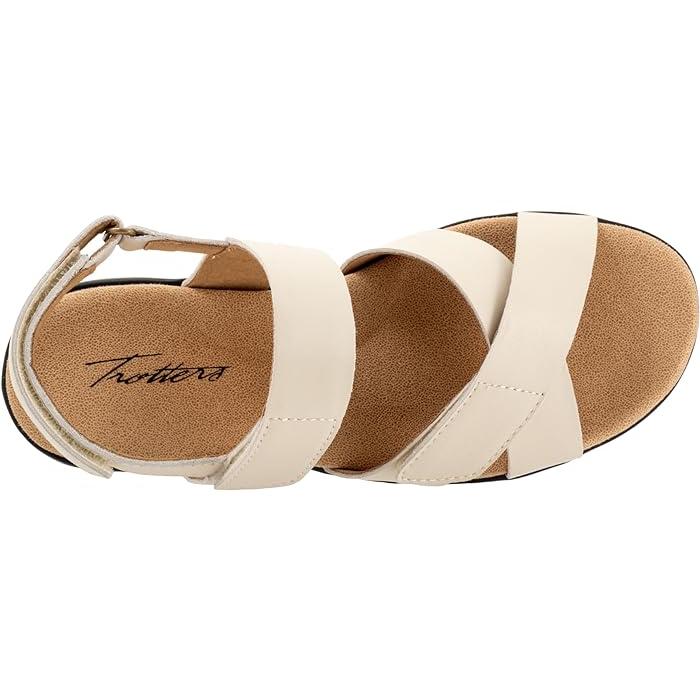 取寄) トロッターズ レディース リバー Trotters women River Ivory