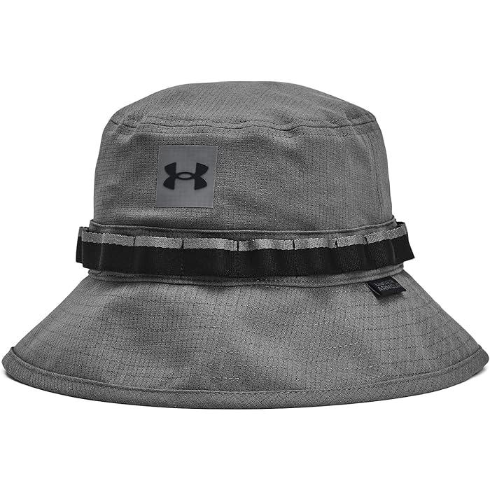 (取寄) アンダーアーマー メンズ イソ-チル アーマーベント バケット ハット Under Armour men Under Armour Iso-Chill Armourvent Bucket Hat Black/Castlerock UNDER ARMOUR（アンダーアーマー） (取寄) メンズ イソ-チル アーマー