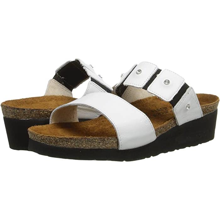 (取寄) ナオト レディース アシュレイ Naot women  Ashley White Leather 取寄) ナオト レディース アシュレイ Naot women Ashley White Leather