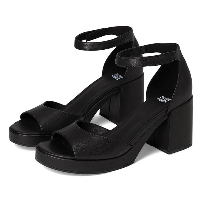 (取寄) アイリーン フィッシャー レディース ナバ サンダル Eileen Fisher women Nava Sandal Black 取寄) アイリーン フィッシャー レディース ナバ サンダル Eileen