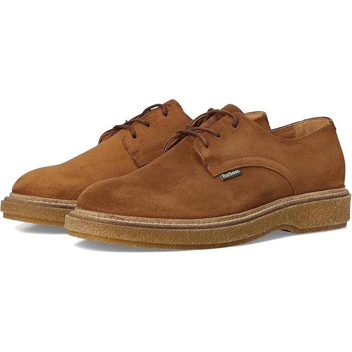 (取寄) バブアー メンズ ダービー シューズ Barbour men Harefield Derby Shoe Suede | Barbour