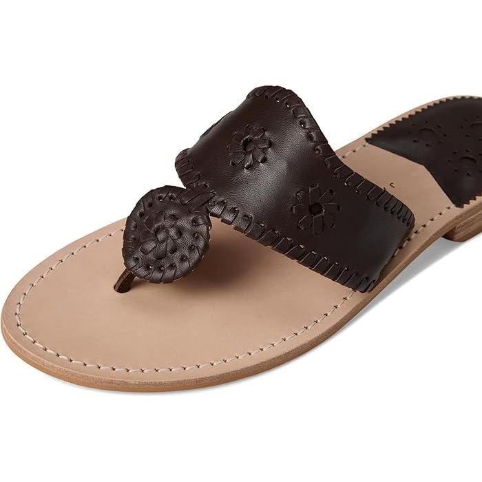 (取寄) ジャック ロジャース レディース ジャックス フラッツ サンダル - ナッパ Jack Rogers women Jacks Flat Sandal - Nappa Pistachio ジャックロジャース（JACK ROGERS） (取寄) ジャック ロジャース