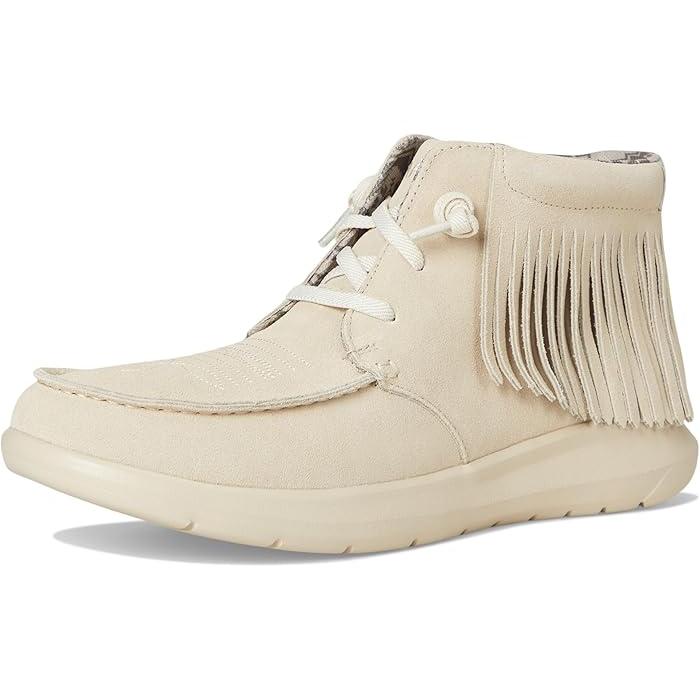 (取寄) アリアット レディース ヒロ ハイ-トップ フリンジ Ariat women Hilo High-Top Fringe Sand Suede P最大21倍12/19-21限定 (取寄) アリアット レディース ヒロ ハイ