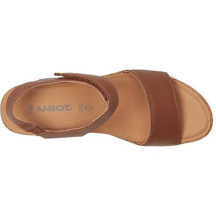 取寄) ナオト レディース サマー Naot women Summer Caramel Leather