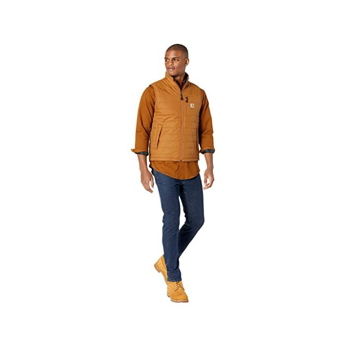 Carhartt レインディフェンダー　フィッシング ベスト Carhartt P最大12倍8/28限定 (取寄) カーハート メンズ レイン