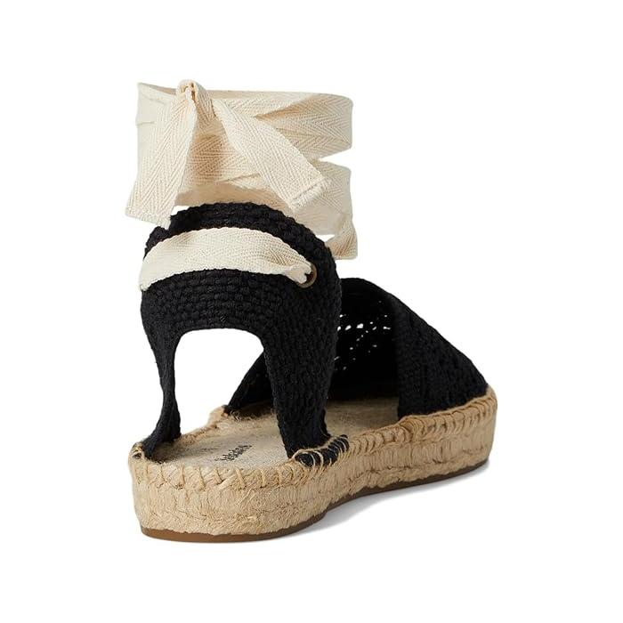 (取寄) ソルドス レディース クローシェ ローレン レース-アップ Soludos women Crochet Lauren Lace-up Noche Black SOLUDOS（ソルドス） (取寄) レディース クローシェ ローレン レース