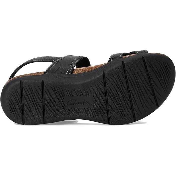 (取寄) クラークス レディース エイプル クローバー Clarks women April Clover Black Combi Leather Clarks（クラークス） P最大17倍1/1限定 (取寄) レディース エイプル