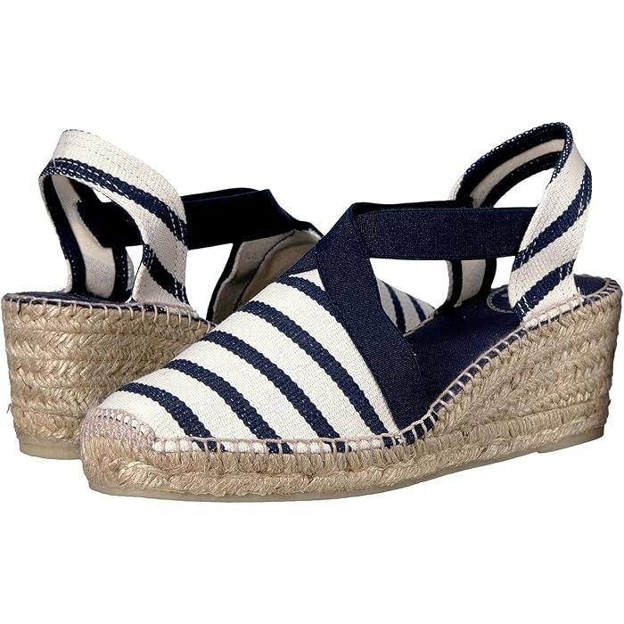 (取寄) トニー ポンズ レディース タルブ Toni Pons women Toni Pons Tarbes Ecru/Navy Toni Pons（トニーポンズ） (取寄) トニー ポンズ レディース タルブ