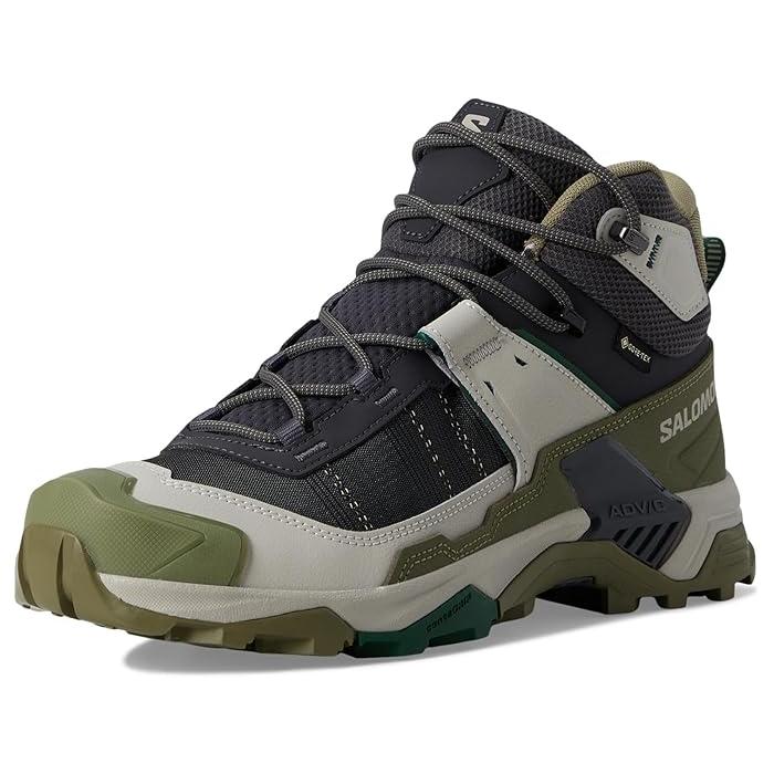 (取寄) サロモン メンズ X ウルトラ 5 ミッド GTX Salomon men X Ultra 5 Mid GTX Asphalt/Aloe/Eden SALOMON（サロモン） P最大17倍1/1限定 (取寄) メンズ X ウルトラ 5