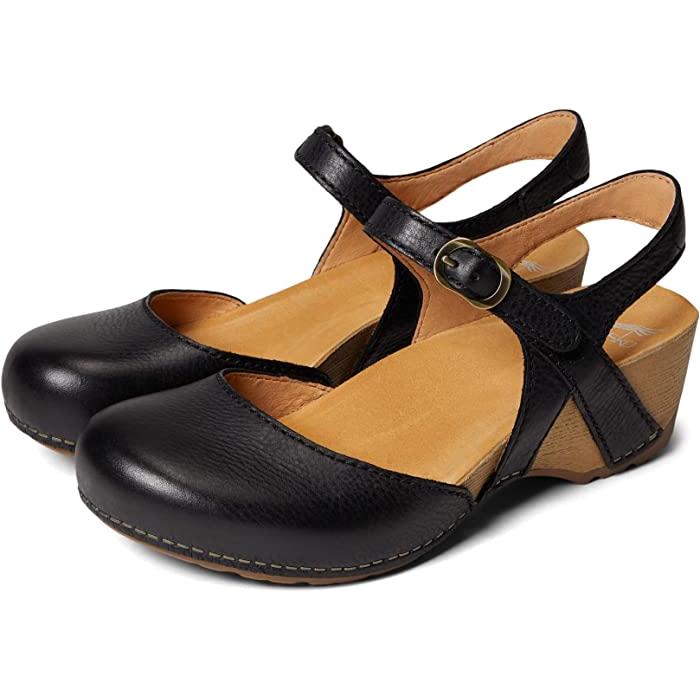 (取寄) ダンスコ レディース ティファニー Dansko women  Tiffani Black Milled Burnished dansko（ダンスコ） (取寄) レディース ティファニー Dansko women