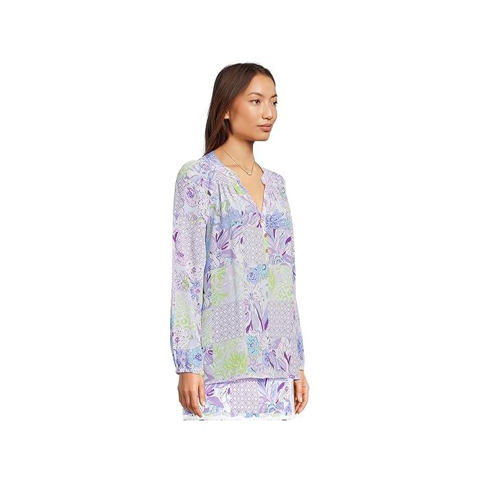 (取寄) リリー ピュリッツァー レディース エルザ トップ Lilly Pulitzer women Elsa Top Multi Dancing In The Moonlight Lilly Pulitzer (取寄) リリー ピュリッツァー レディース エルザ