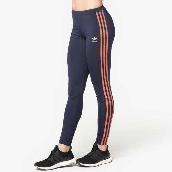 アディダス オリジナルス レギンス レディース アクティブ アイコン タイツ ネイビー adidas ORIGINALS Womens Active Icon Tights Legend Ink 送料無料｜jetrag