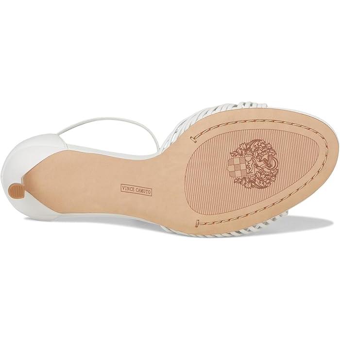 (取寄) ヴィンスカムート レディース ブレーン ストラップ バンド ハイ ヒール サンダル Vince Camuto women Blaine Strappy Band High Heel Sandals Bianco VINCE CAMUTO（ヴィンスカムート） (取寄) レディース ブレーン