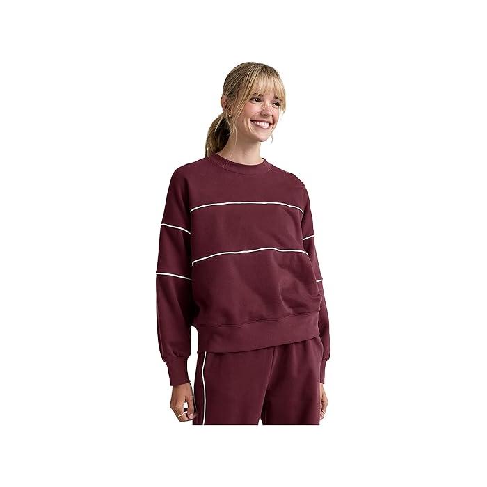 (取寄) ビヨンドヨガ レディース パイパー オーバーサイズ スウェットシャツ Beyond Yoga women Luxefleece Piper Oversized Sweatshirt Light Heather Gray 取寄) ビヨンドヨガ レディース パイパー オーバーサイズ スウェット